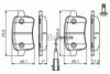BOSCH 0 986 TB3 180 Brake Pad Set, disc brake